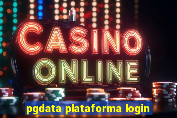 pgdata plataforma login